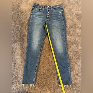 GAP Women's High Rise Button-Fly Jeans